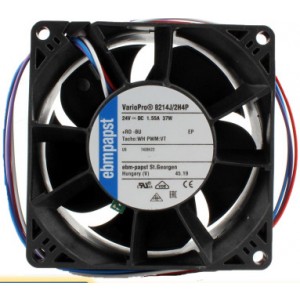 Ebmpapst 8214J/2H4P 24V 1.55A 37W 4wires Cooling Fan 